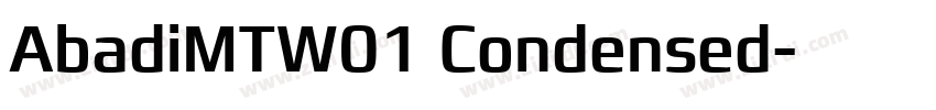 AbadiMTW01 Condensed字体转换 AbadiMTW01 Condensed字体转换
